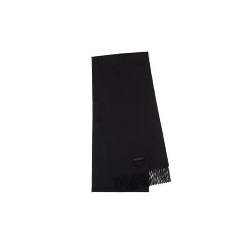 프라다 여성 스카프 숄 1FS005_1YLF_F0002 Solid color cashmere scarf