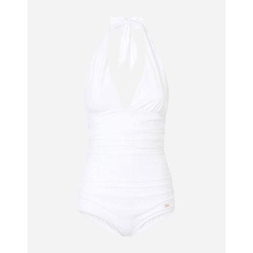 돌체앤가바나 여성 비치웨어 One piece swimsuit with plunging neckline O9A06JFUGA2W0800