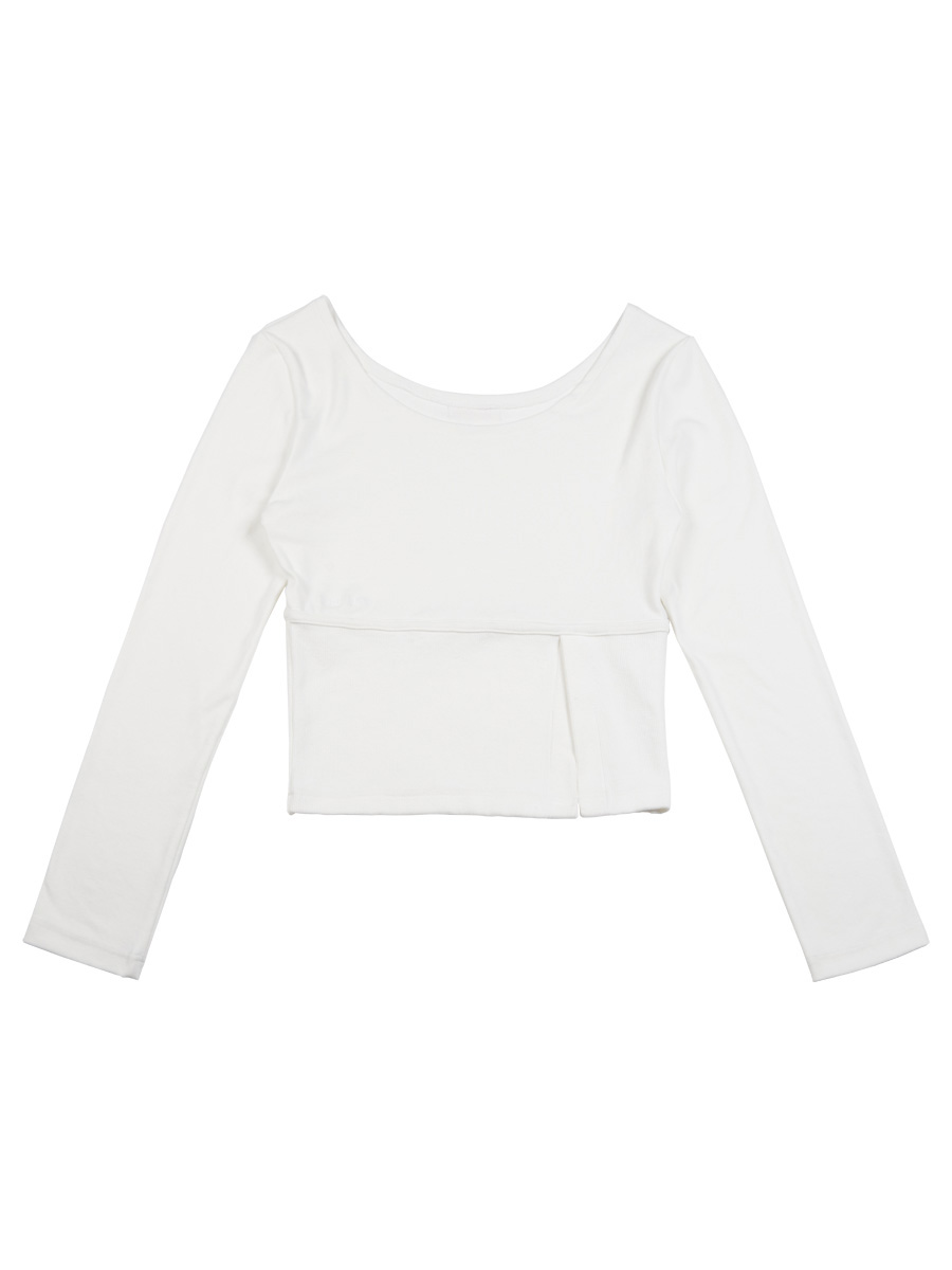 soft rip tee (white) - misticmoon