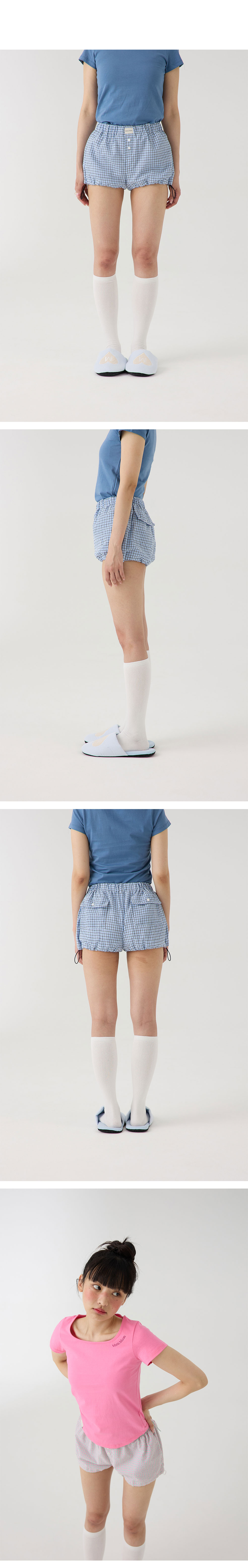 수영복/속옷 네이비블루 색상 이미지-S1L7