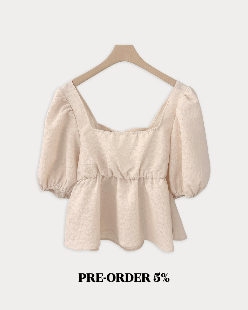 [pre-order 5%] blossom blouse