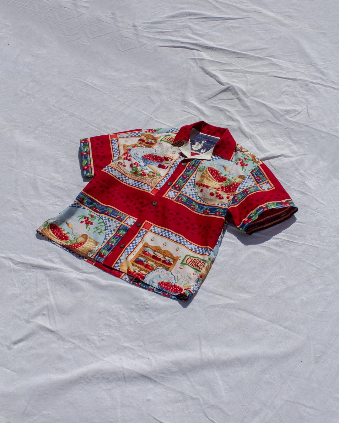 Hand embroidery shirt 027
