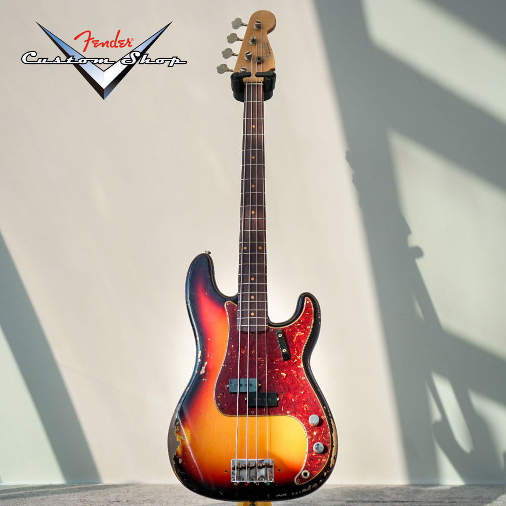 F22 LIMITED EDITION '63 PRECISION BASS HEAVY RELIC - FADED AGED 3-TONE SUNBURST [CZ579730 / 2024년 제품]