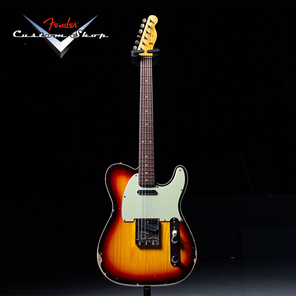 Custom S23 LIMITED EDITION 60 TELECASTER CUSTOM RELIC – CHOCOLATE 3 TONE SUNBURST [CZ581300 / 2024년식]