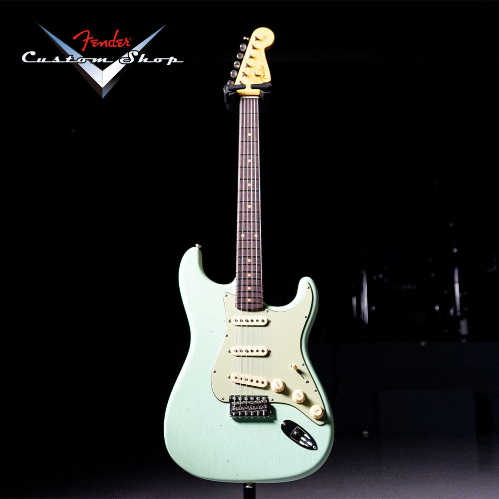 F24 LIMITED EDITION 62 POBLANO STRATOCASTER JOURNEYMAN / CLOSET CLASSIC – FADED/AGED SURF GREEN [CZ577139 / 2025년]