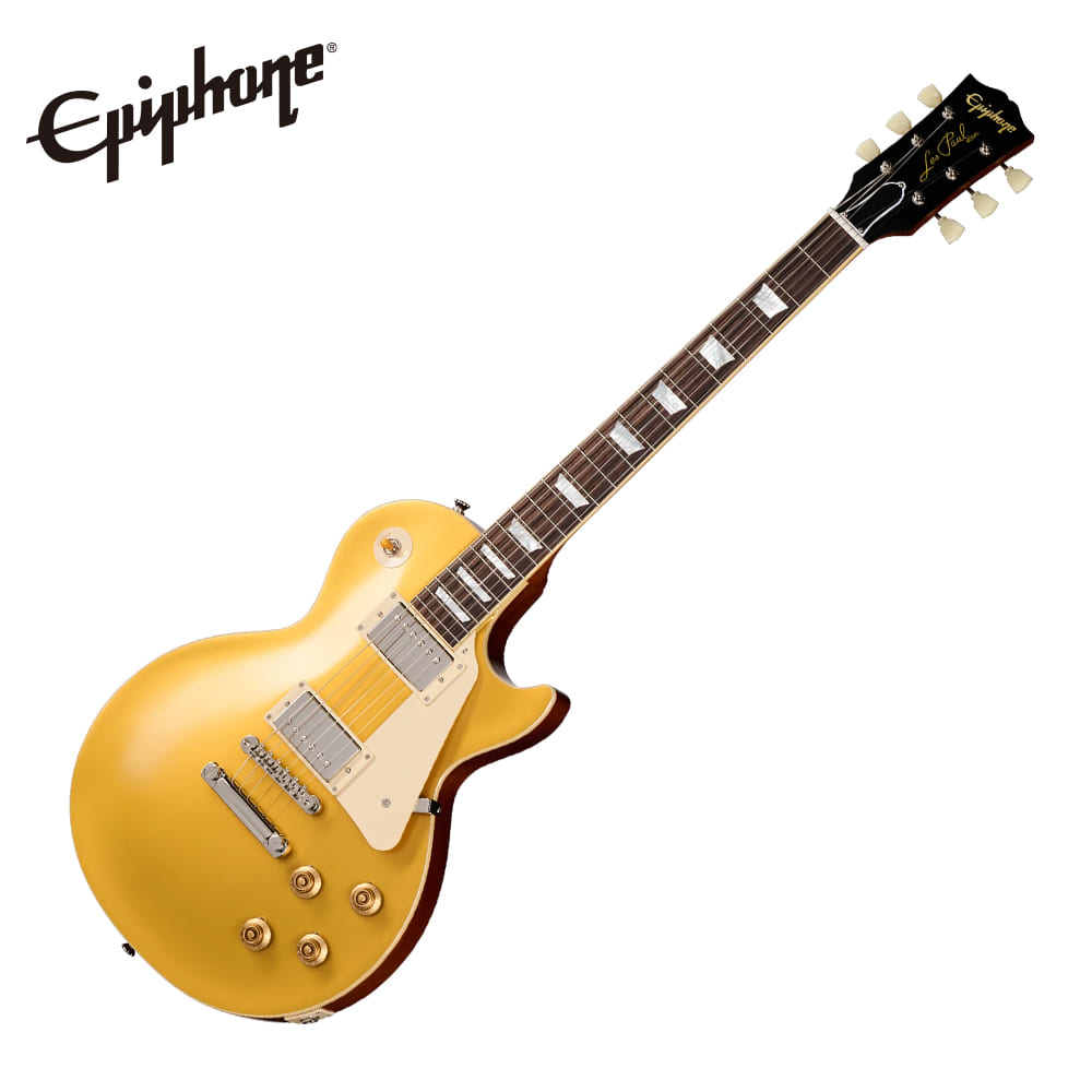 Gibson INSPIRED BY GIBSON CUSTOM 1957 LES PAUL GOLDTOP REISSUE, DOUBLE GOLD