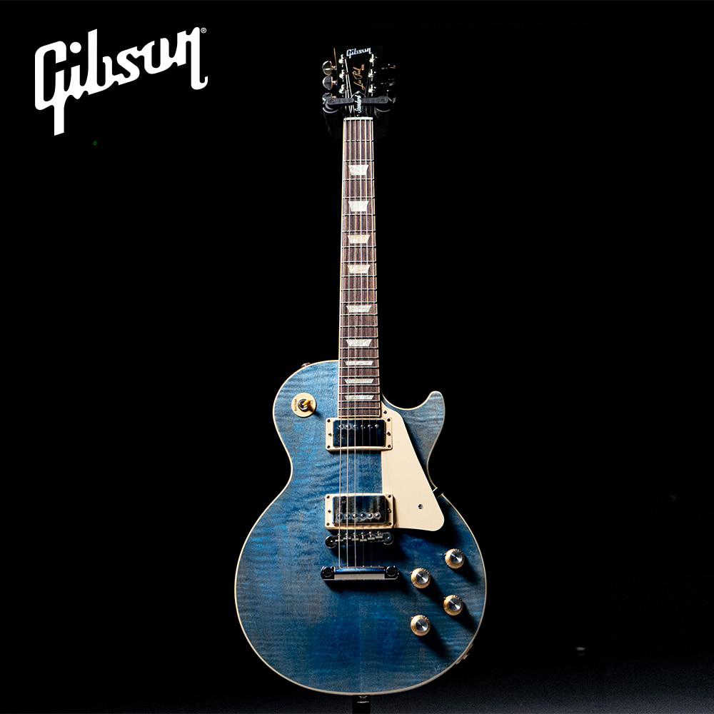 Blue Microphones LES PAUL STANDARD 60S FIGURED TOP, OCEAN BLUE