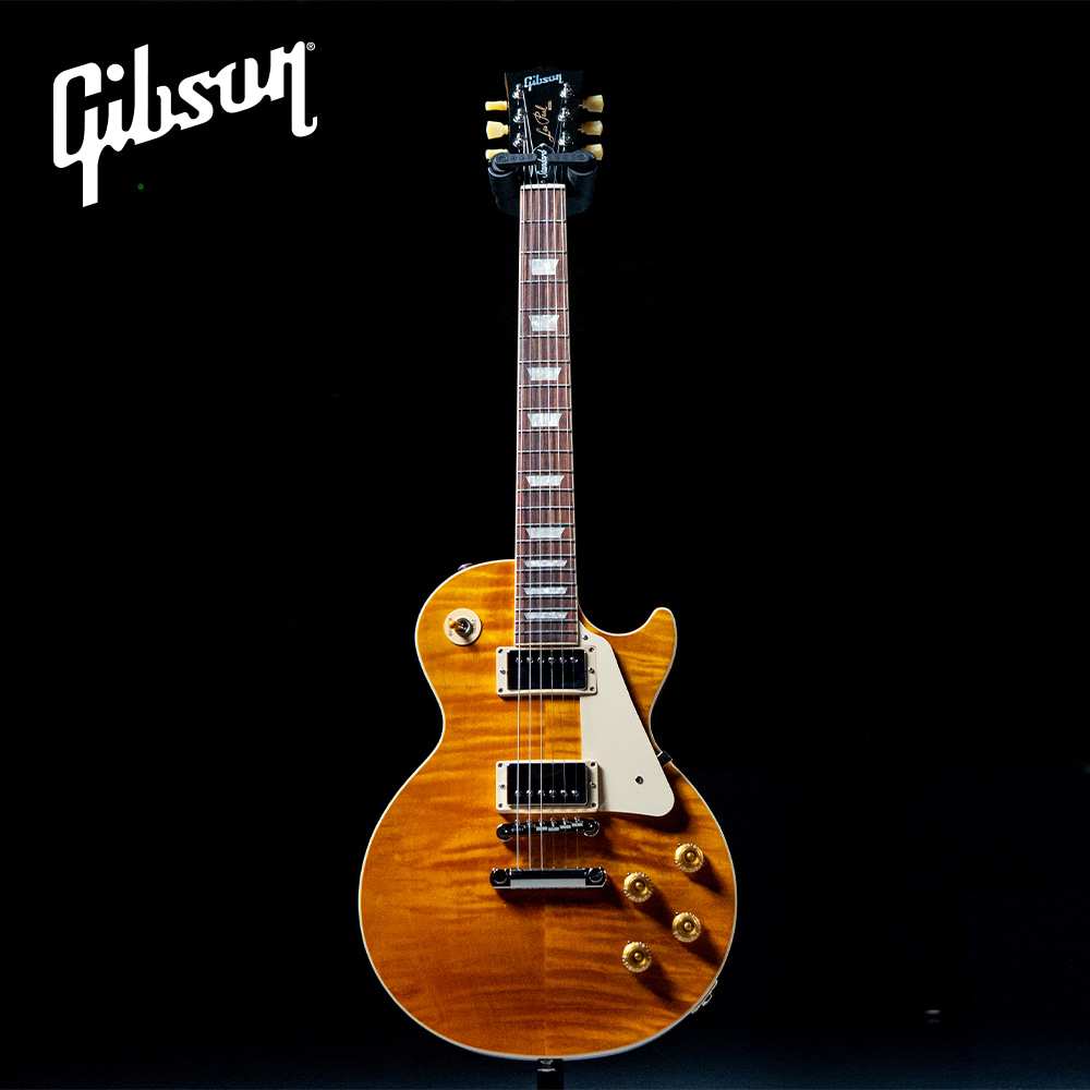LES PAUL STANDARD 50S FIGURED TOP,HONEY AMBER