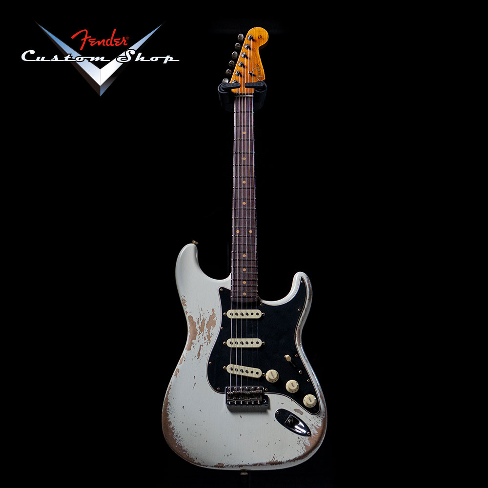 Universal Audio F24 LIMITED EDITION DUALMAG II STRATOCASTER SUPER HEAVY RELIC – AGED OLYMPIC WHITE [CZ585132 / 2025년식]