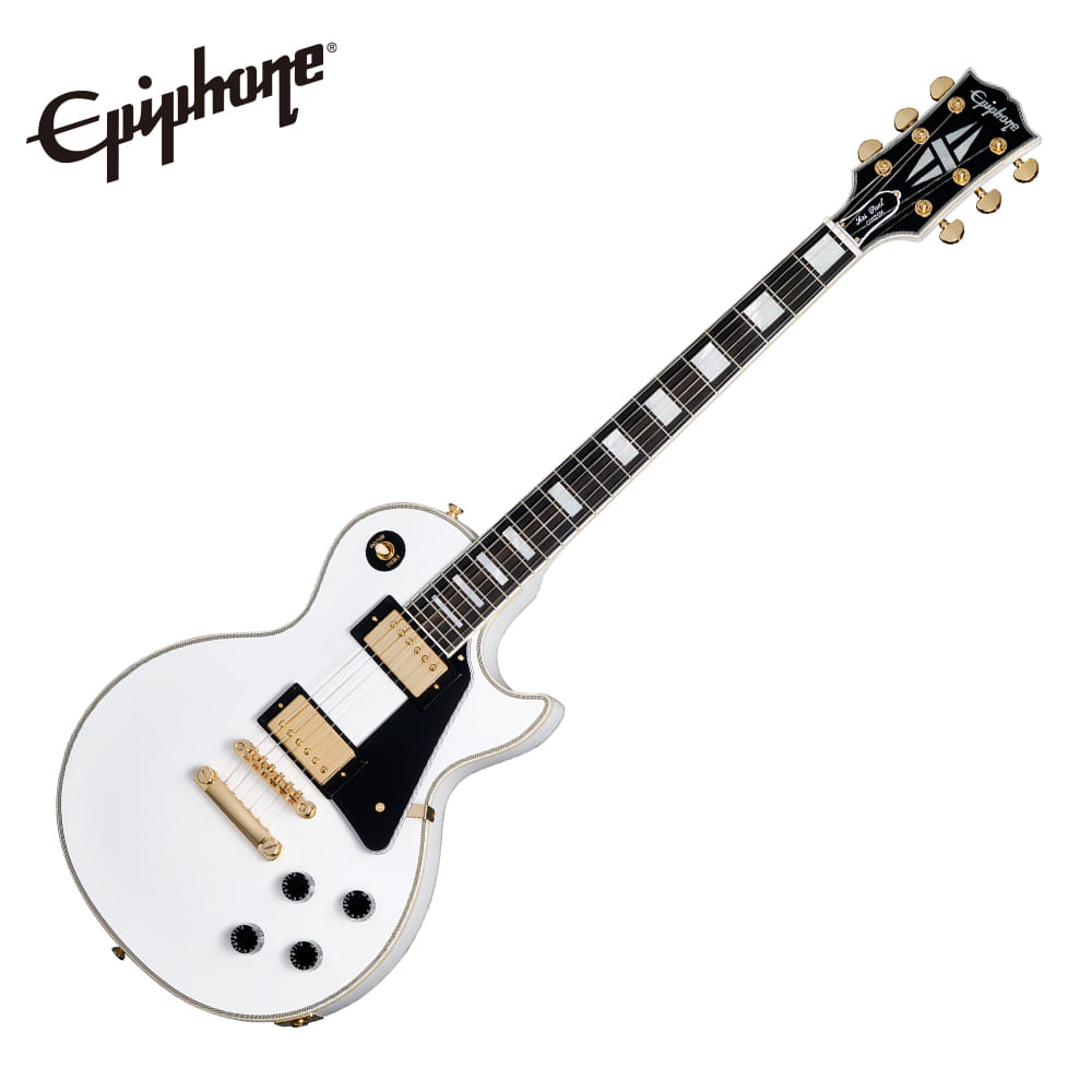 Custom LES PAUL CUSTOM(HARD CASE), ALPINE WHITE
