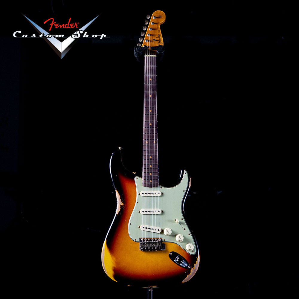 B2 61 Stratocaster Heavy Relic - Super Faded Aged 3-Color Sunburst [2025년식 CZ584709]