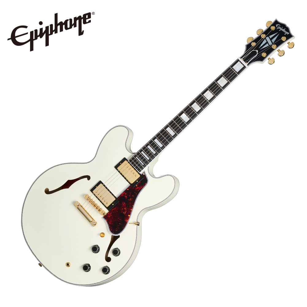 Gibson Inspired by Gibson Custom 1959 ES-355 Reissue - Classic White VOS