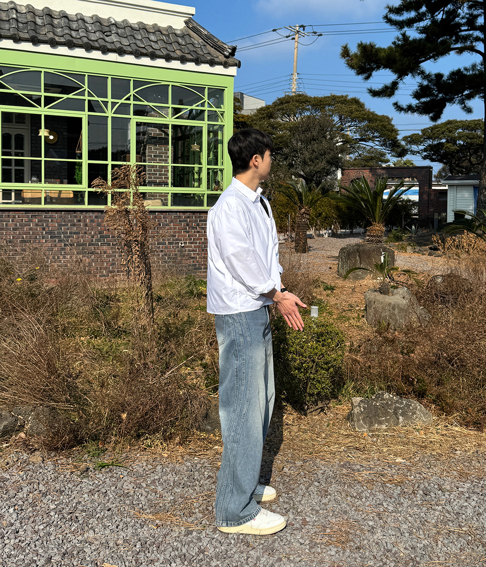 코트 모델 착용 이미지-S15L48