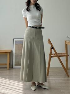 geekchic pleats skirt + belt set