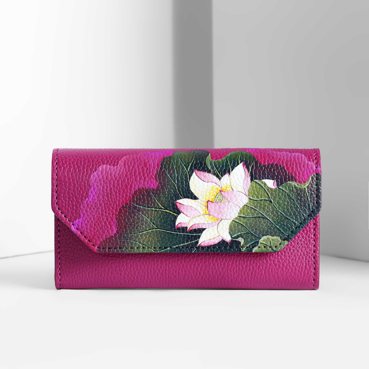 Handmade Lotus Wallet