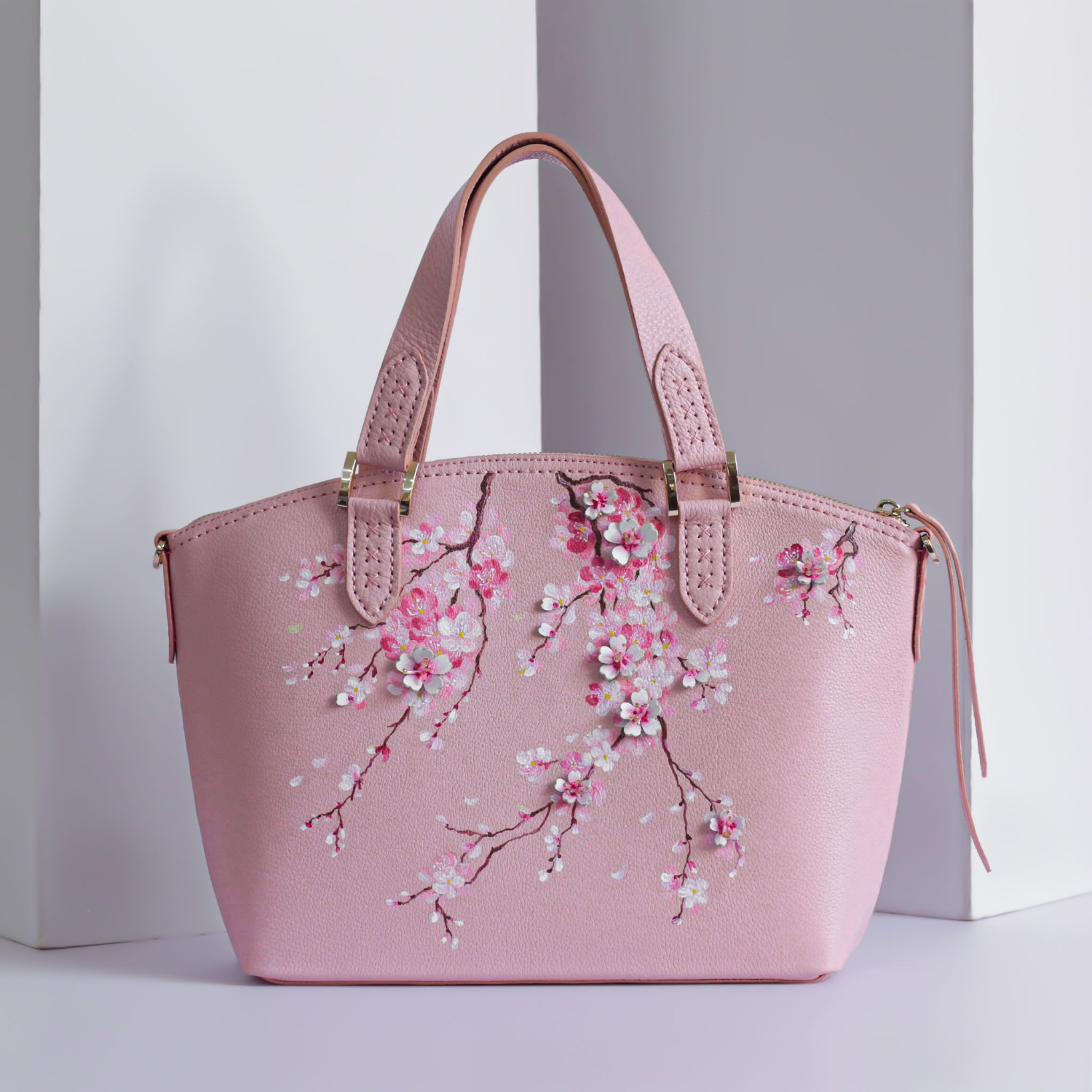 Handmade Eva Pink Tote Bag