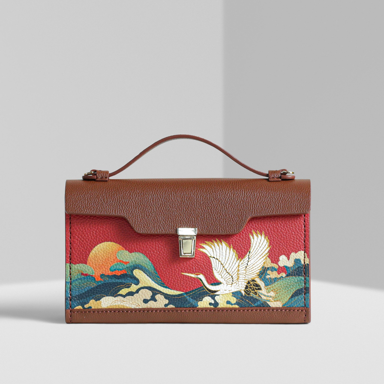 Handmade Sunrise Shoulder Bag