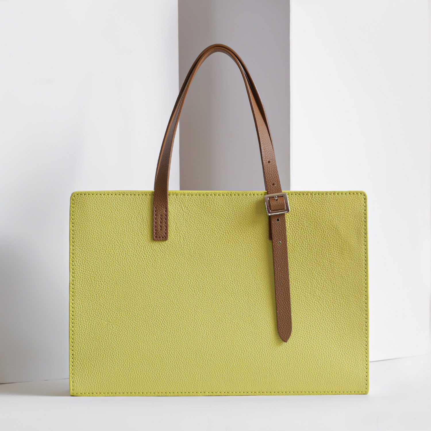 Handmade Ell Shopper Bag(Yellow)