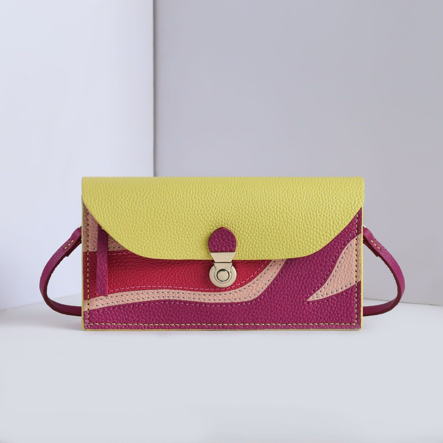 Handmade Rin Shoulder Bag(Yellow)