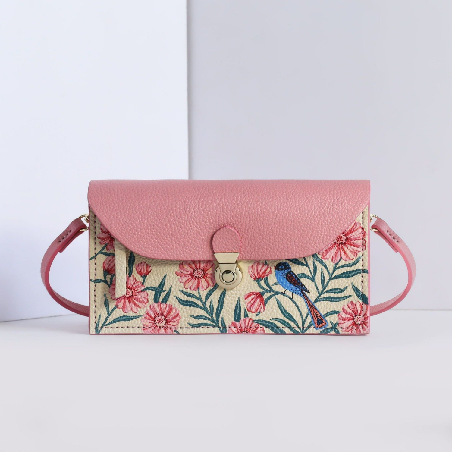 Handmade Rin Shoulder Bag(Pink)