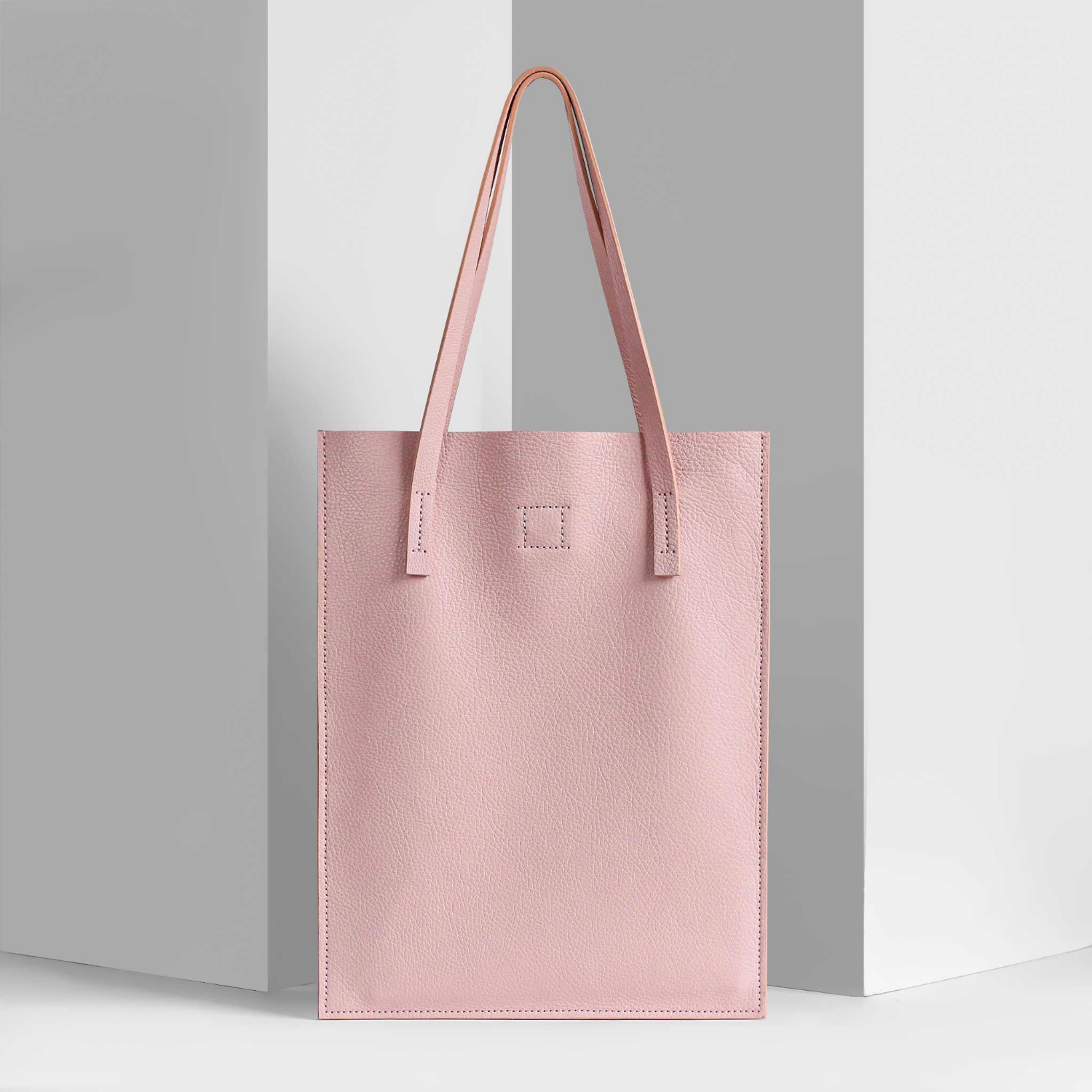 Handmade Sundy Shopper Bag(Pink)