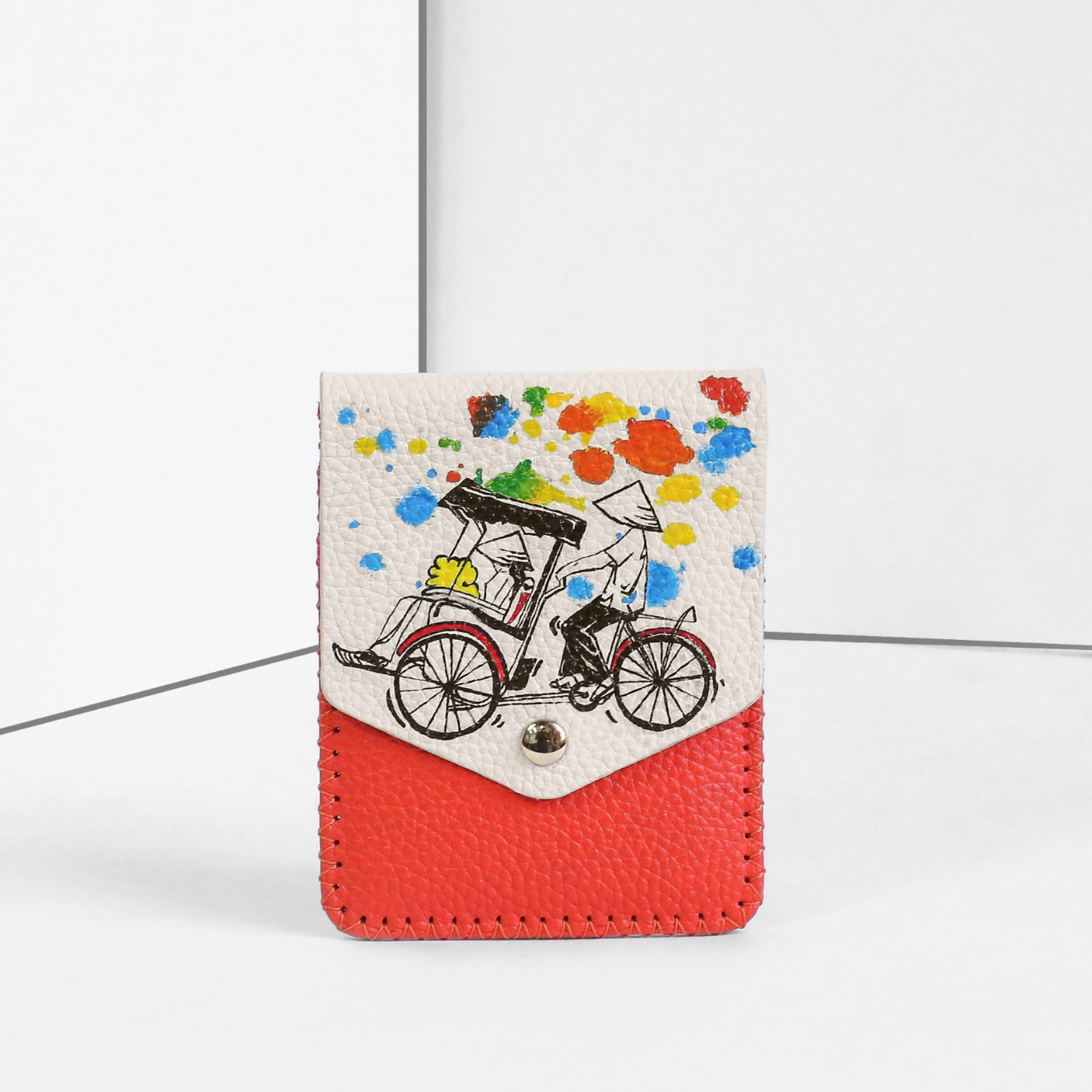 Handmade Cyclo Charm Wallet