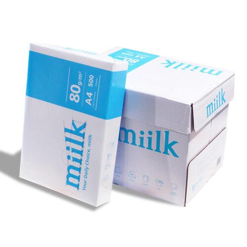 밀크 A4 80g 2500매 1BOX 복사용지 MILK