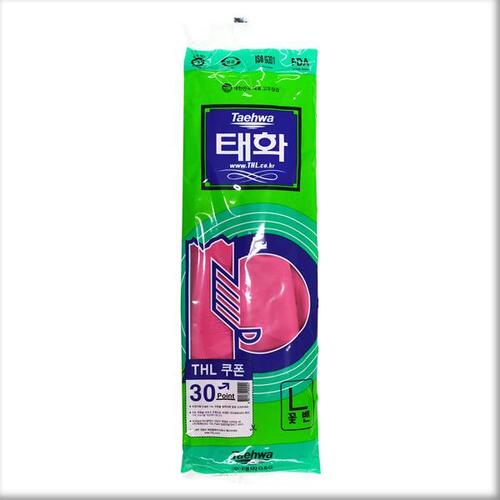 태화 고무장갑 꽃밴