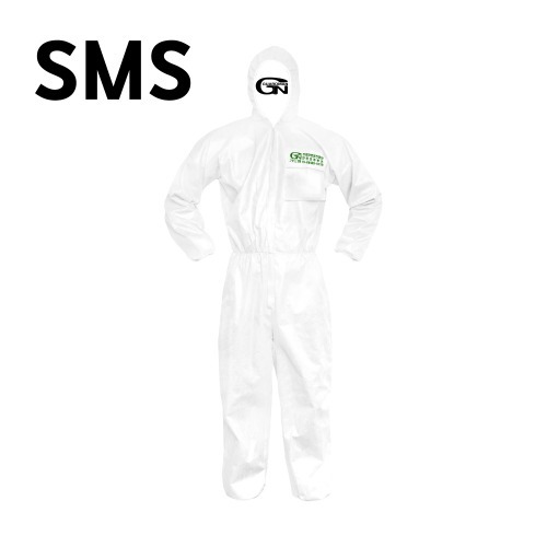 가드맨 SMS 원피스보호복 방진복 흰색