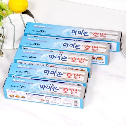 마미손 무공해 프리미엄 알루미늄호일 쿠킹호일 330mmX30M