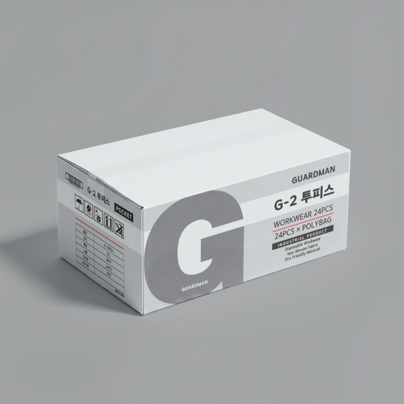 가드맨 G-2 투피스작업복 회색 1BOX (24벌)