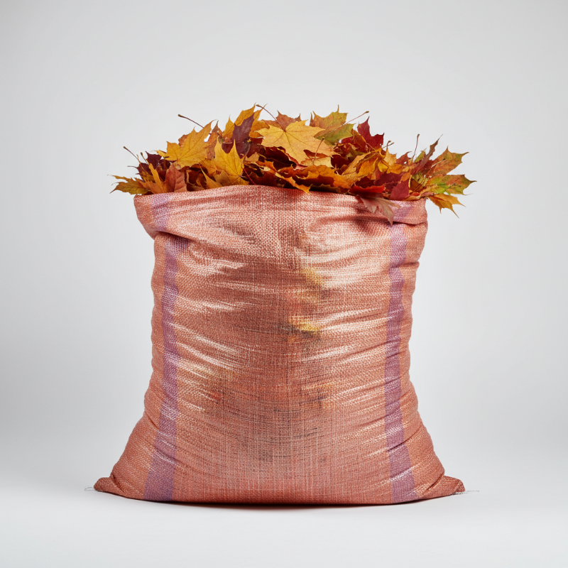 마대 자루 낙엽 분리수거 폐기물 포대 90kg 특대 (75X110cm) 100매