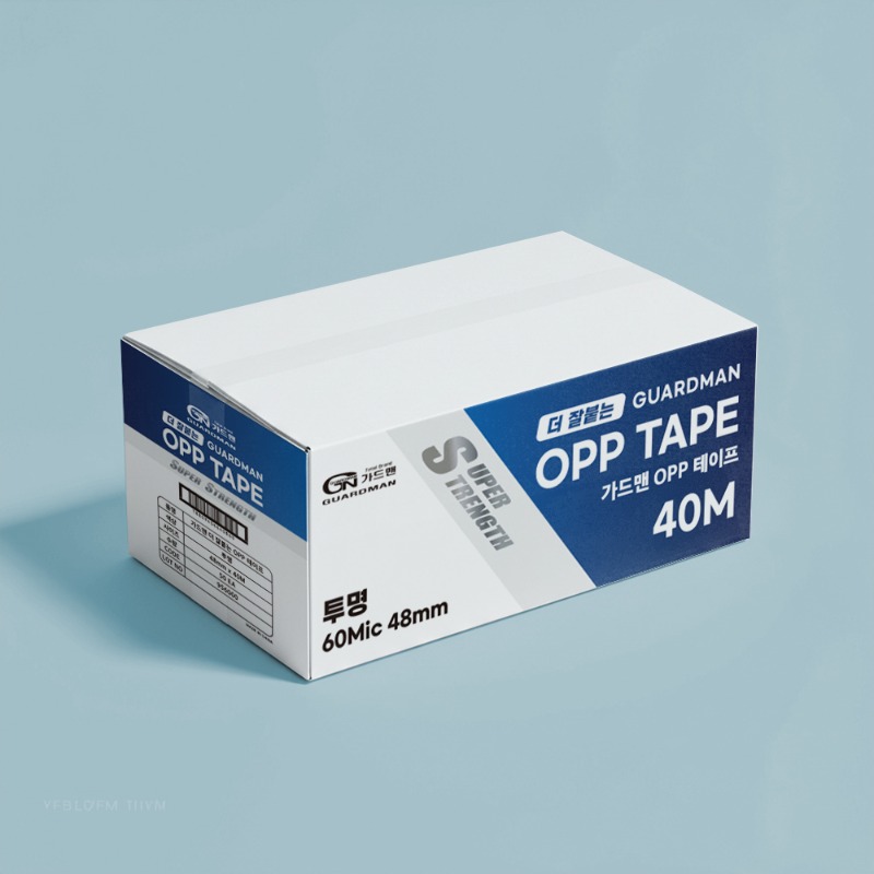 가드맨 OPP테이프 투명 48mm 40m 1BOX (50ea)
