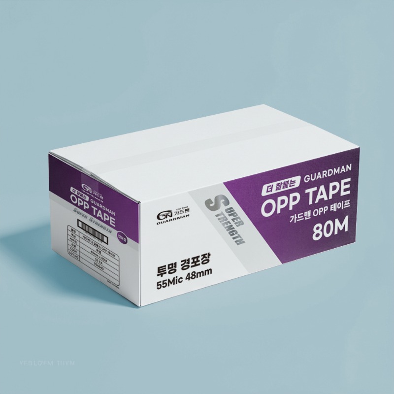 가드맨 OPP테이프 투명 경포장 48mm 80m 1BOX (50ea)