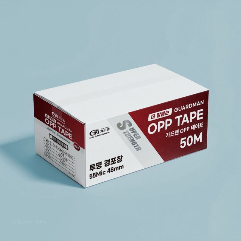 가드맨 OPP테이프 투명 경포장 48mm 50m 1BOX (50ea)