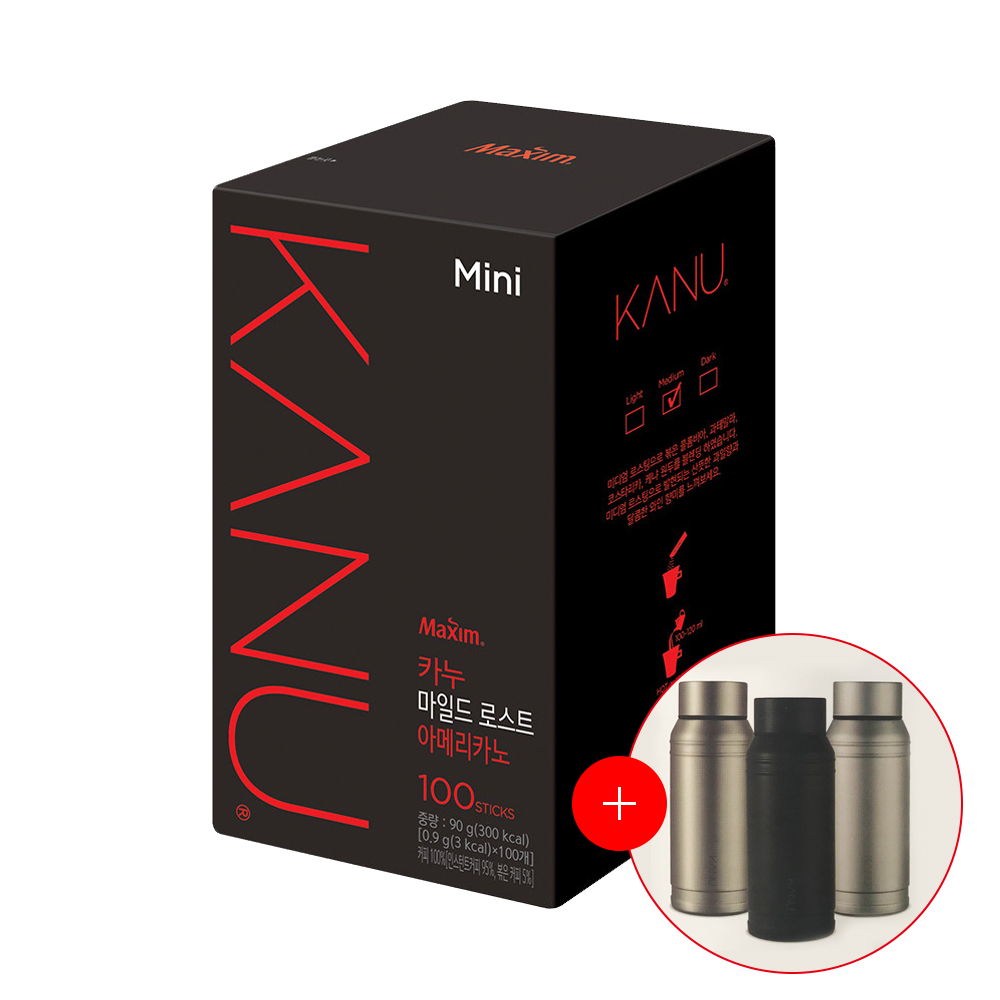 맥심 카누미니 마일드로스트 아메리카노 100개입