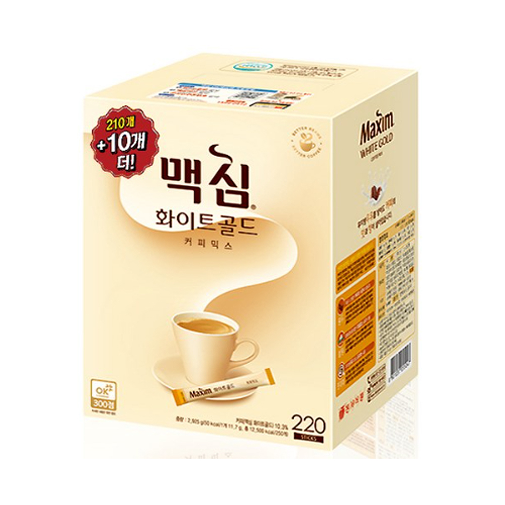 동서식품 맥심 화이트골드 210개입