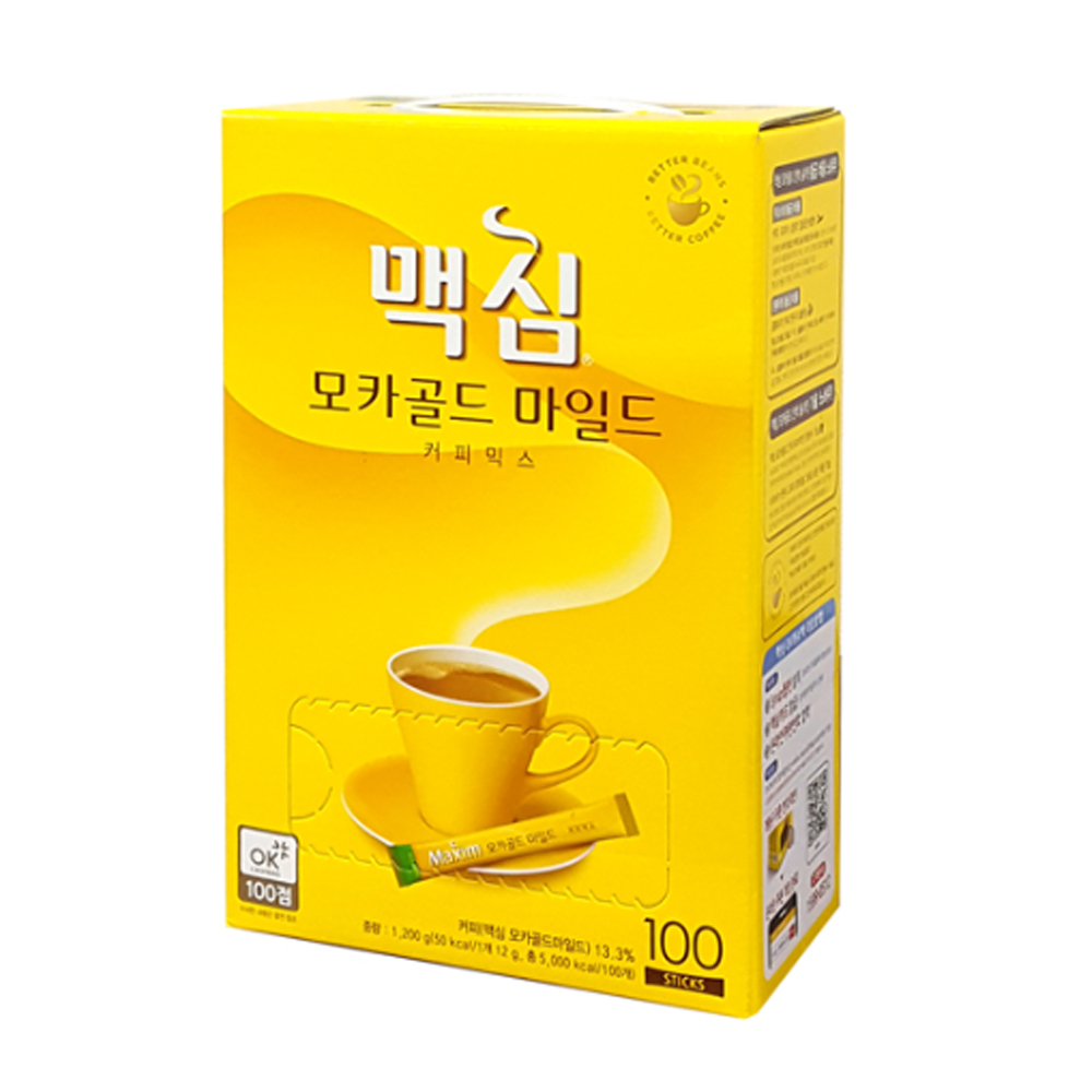 동서식품 맥심 모카골드 마일드 12g x 100개입