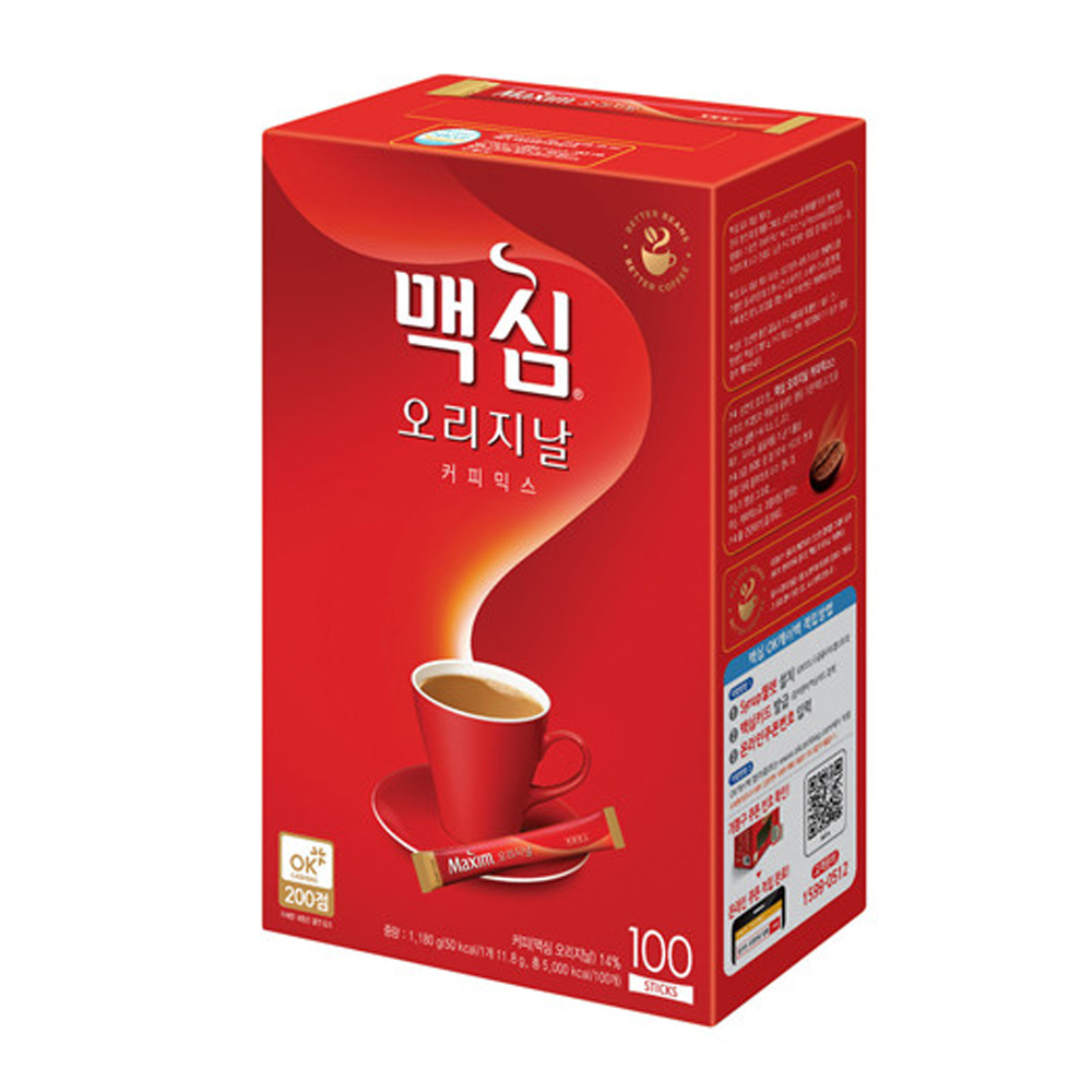 동서식품 맥심 오리지날 커피믹스 100개입