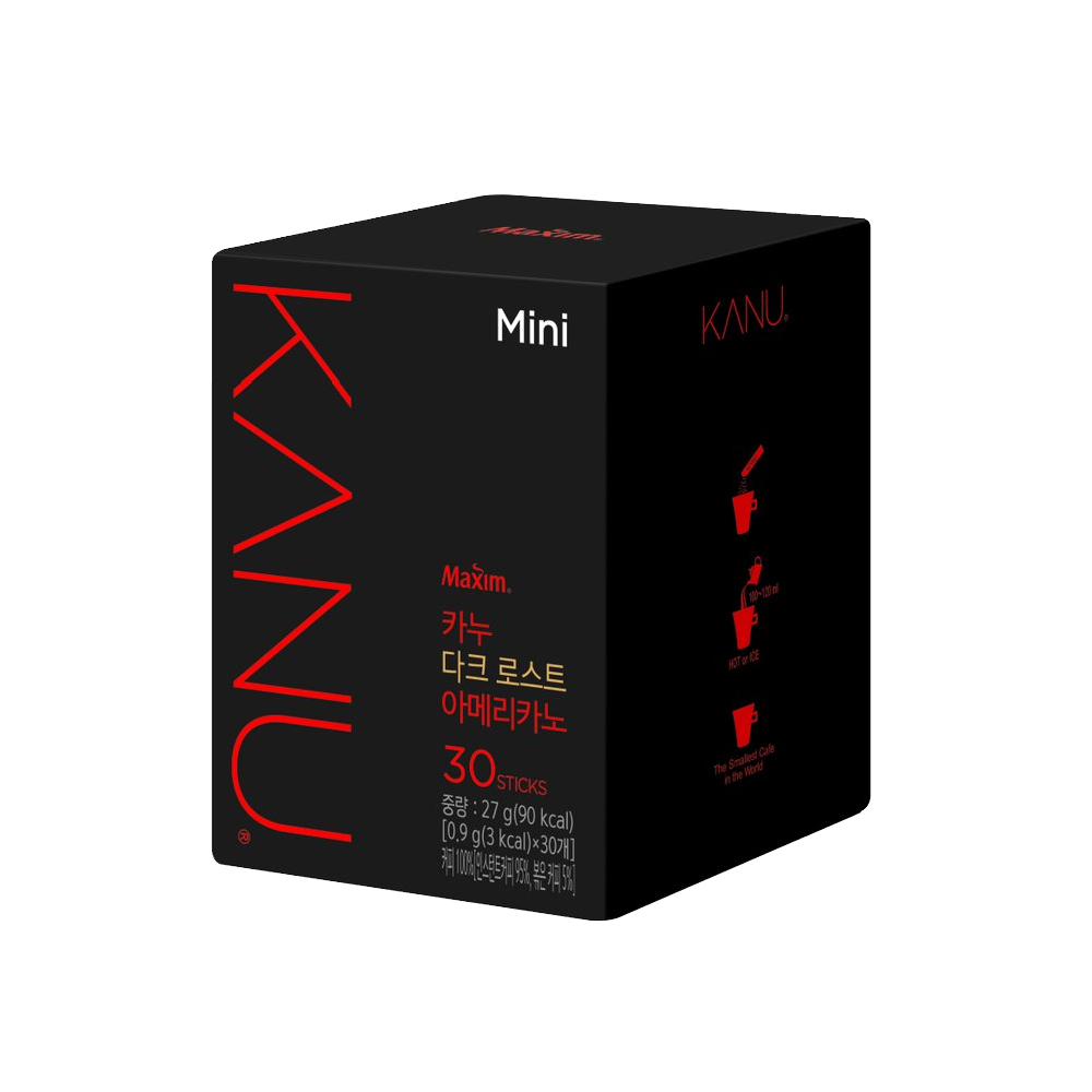 맥심 카누미니 다크로스트 아메리카노 30개입