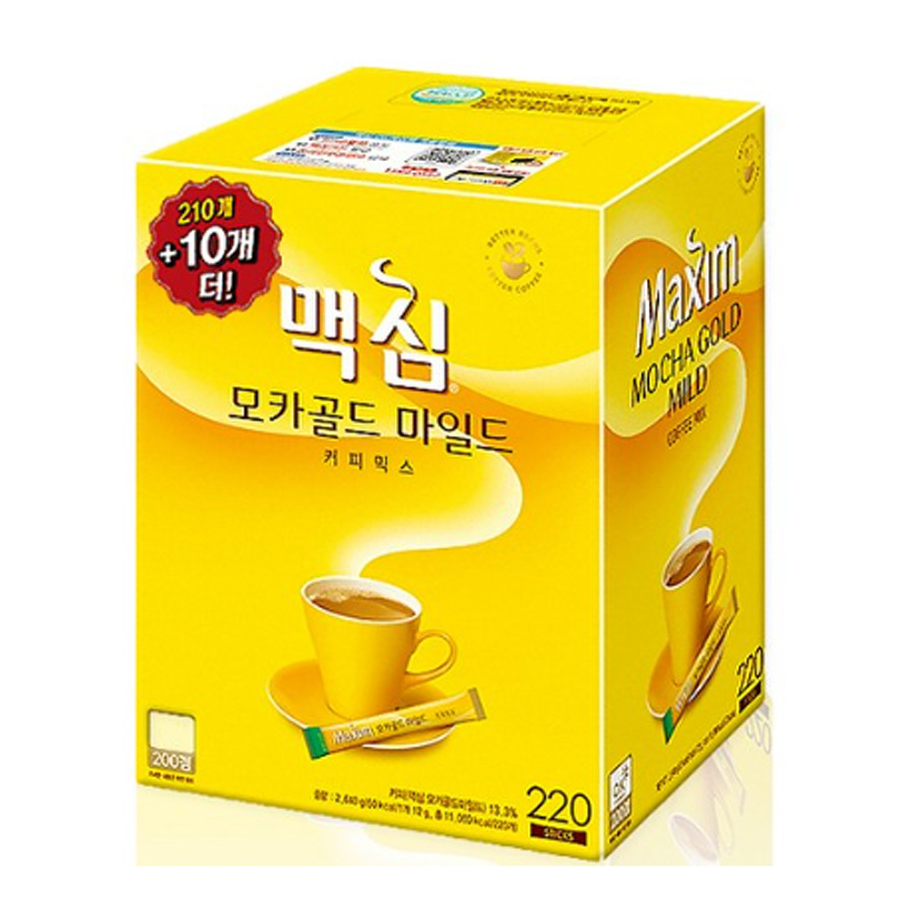 동서식품 맥심 모카골드 마일드 12g x 210개입
