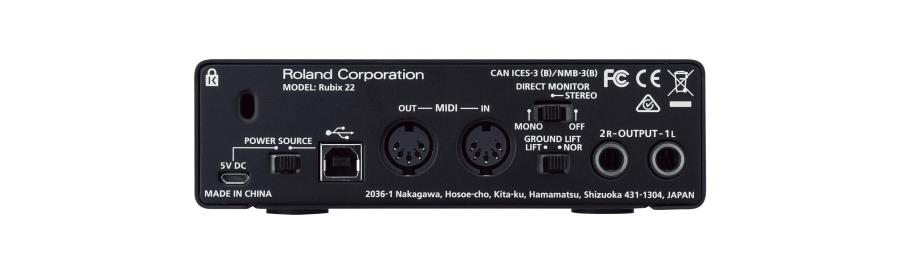 Roland Rubix22 2x2 USB Audio Interface - 올더프로