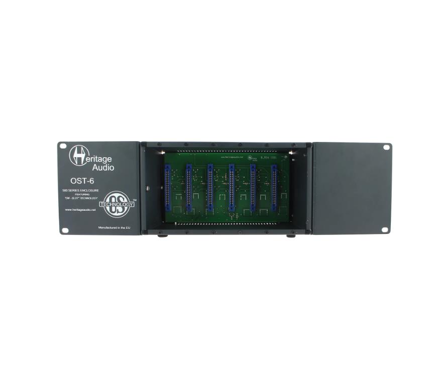 Heritage Audio OST-6 V2.0 - 6 Slot 500 Series Rack - 올더프로