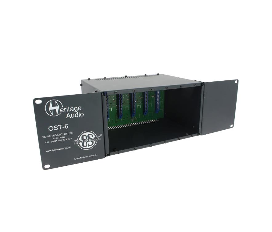 Heritage Audio OST-6 V2.0 - 6 Slot 500 Series Rack - 올더프로