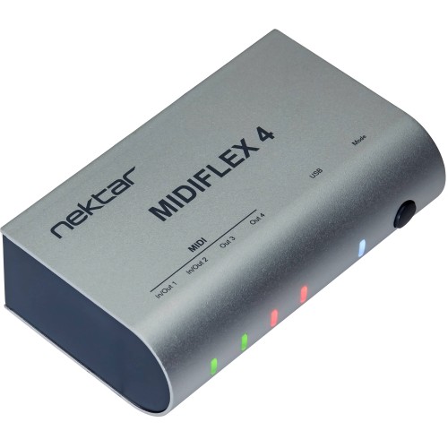 Nektar Technology MIDIFLEX4 Compact 4-Port USB MIDI Interface