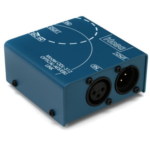 Hosa ODL312 S/PDIF Optical to AES/EBU Digital Audio Interface