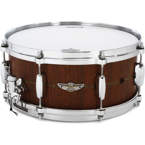 Tama Star Series Walnut Stave Shell Snare Drum - 6 x 14 Oiled Natural Walnut