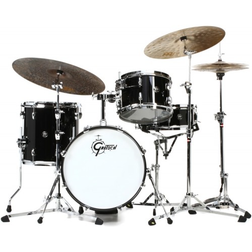 Gretsch Drums Renown 4-piece Jazz Shell Pack with Matching Snare - Piano Black