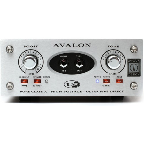 Avalon U5 Class A Active Instrument DI and Preamp
