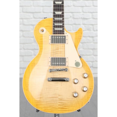 Gibson Les Paul Standard 60s AAA Top Electric Guitar - Lemonburst